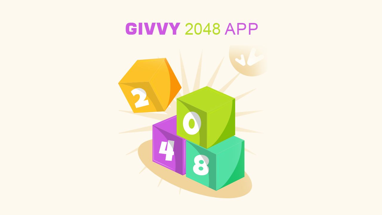Givvy 2048 App Play Games and Earn Money With Givvy 2048 App